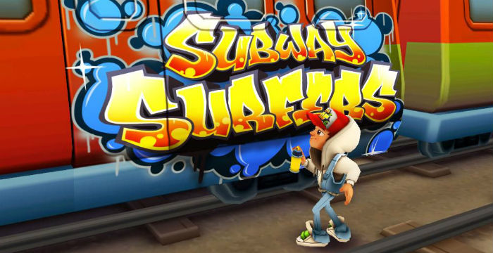 Subway Surfs - Subway Surfers é um jogo móvel de uma corrida  interminável[1] co-desenvolvido pela Kiloo, uma empresa privada com sede  na Dinamarca e pela Sybo Games. Lançado em 2012, o tema