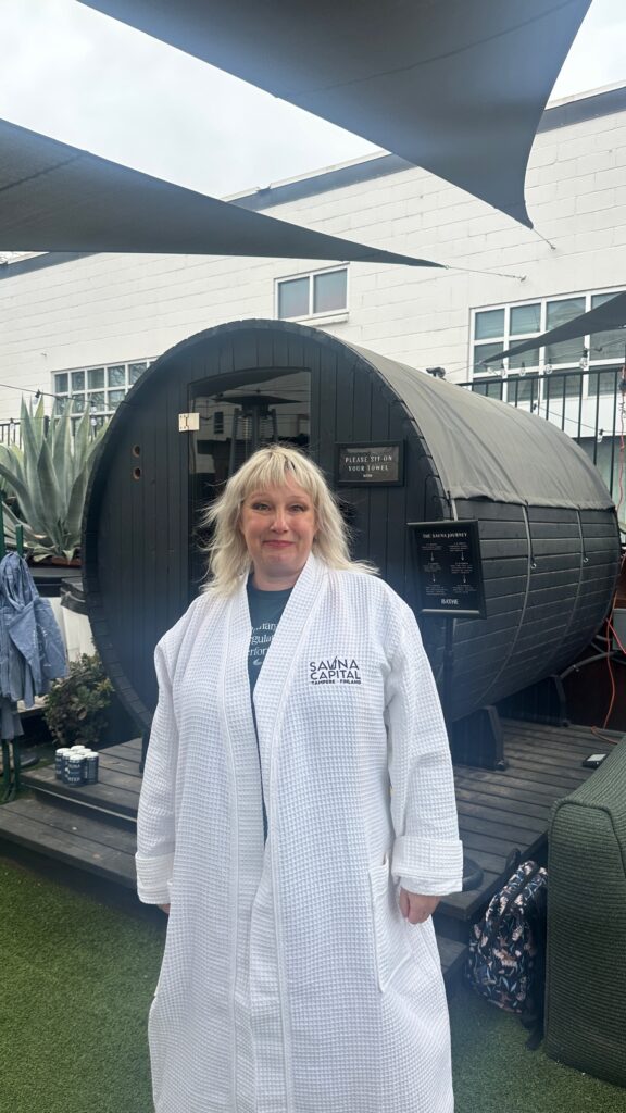 Bathe Sauna and Laura Avonius, Audicin at SXSW 2026 Sauna like a Finn event