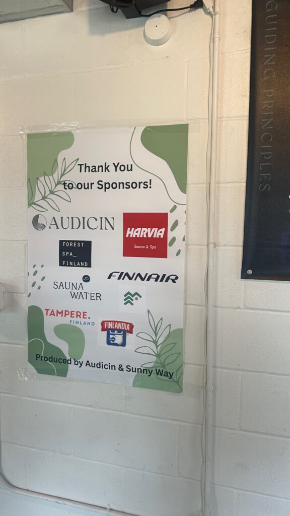 Sauna like a Finn & AI SaaS panel sponsors at SXSW 2026